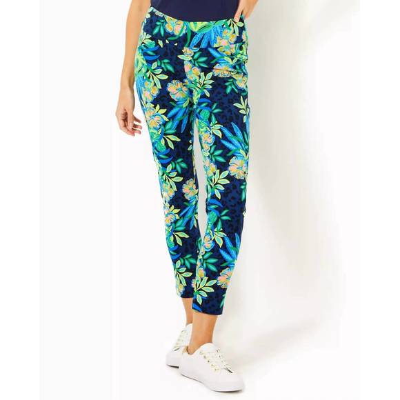 CORSO SCALLOP KICK FLARE PANT, PUTTING GREEN LILLY OF THE VALLEY GOLF main image 0